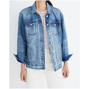 MADEWELL - oversized denim jacket